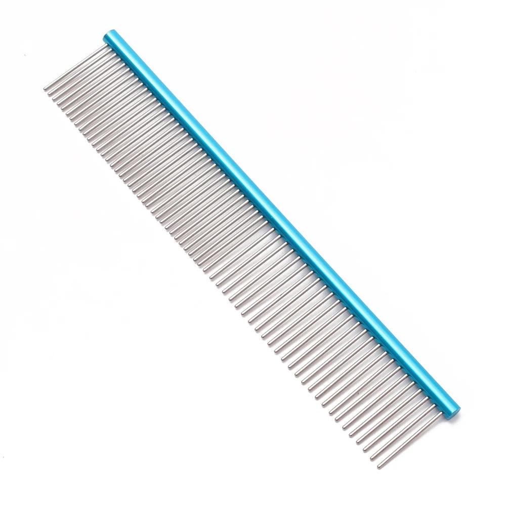 Puppy Grooming Comb Groomer For Dog Aluminum Groomer Pets Combs Hairbrush Cat Dog Grooming Combs Dog Hair Care C6704 - Paws &amp; Purrfections