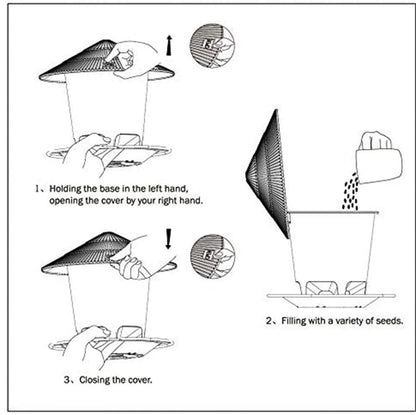 Automatic Bird Feeder - Paws &amp; Purrfections