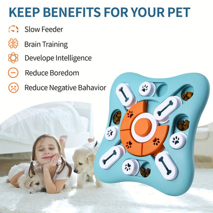 For Large Medium Small Dogs, Interactive Dog Puzzle Toys For IQ Training &amp; Mental Stimulating, Dog Enrichment Toys, Fun Slow Feeder Dog Treat Puzzle