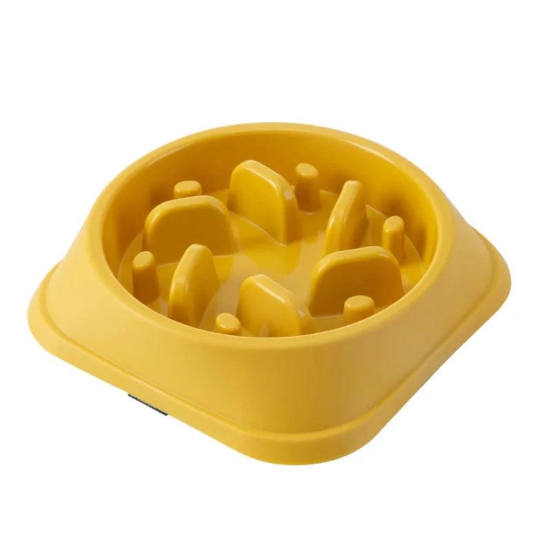 Anti-Choking Pet Food Bowl - Durable Plastic, 200g Capacity for Safe Feeding - Paws &amp; Purrfections