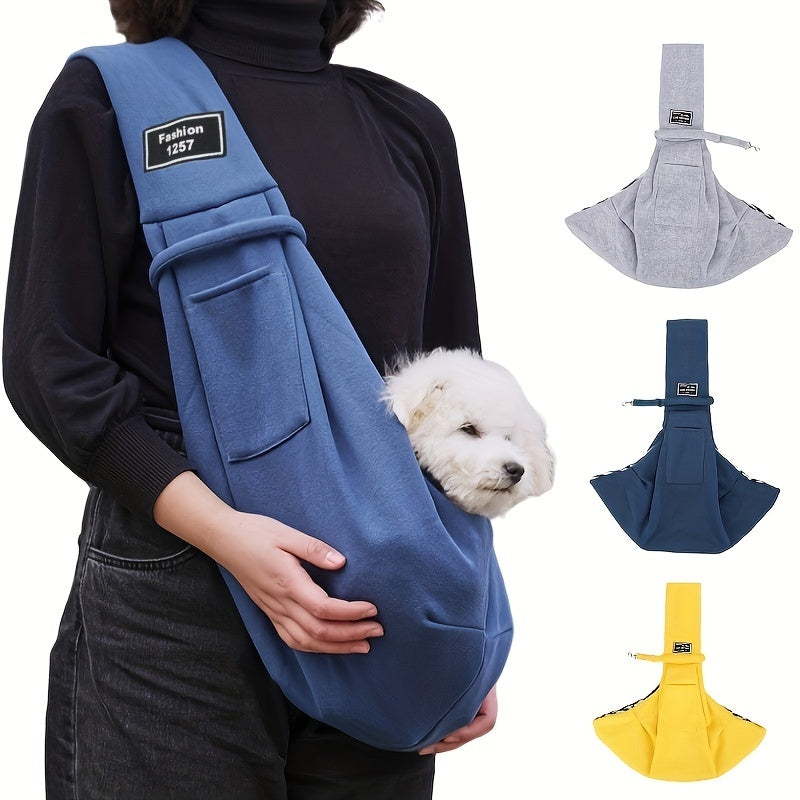 1 PC Soft Punching Bag Hands-Free Dog Harness - Easy Travel, No Pressure, Comfortable Walking, Adjustable Design, Perfect for Pet Owners on-the-go!