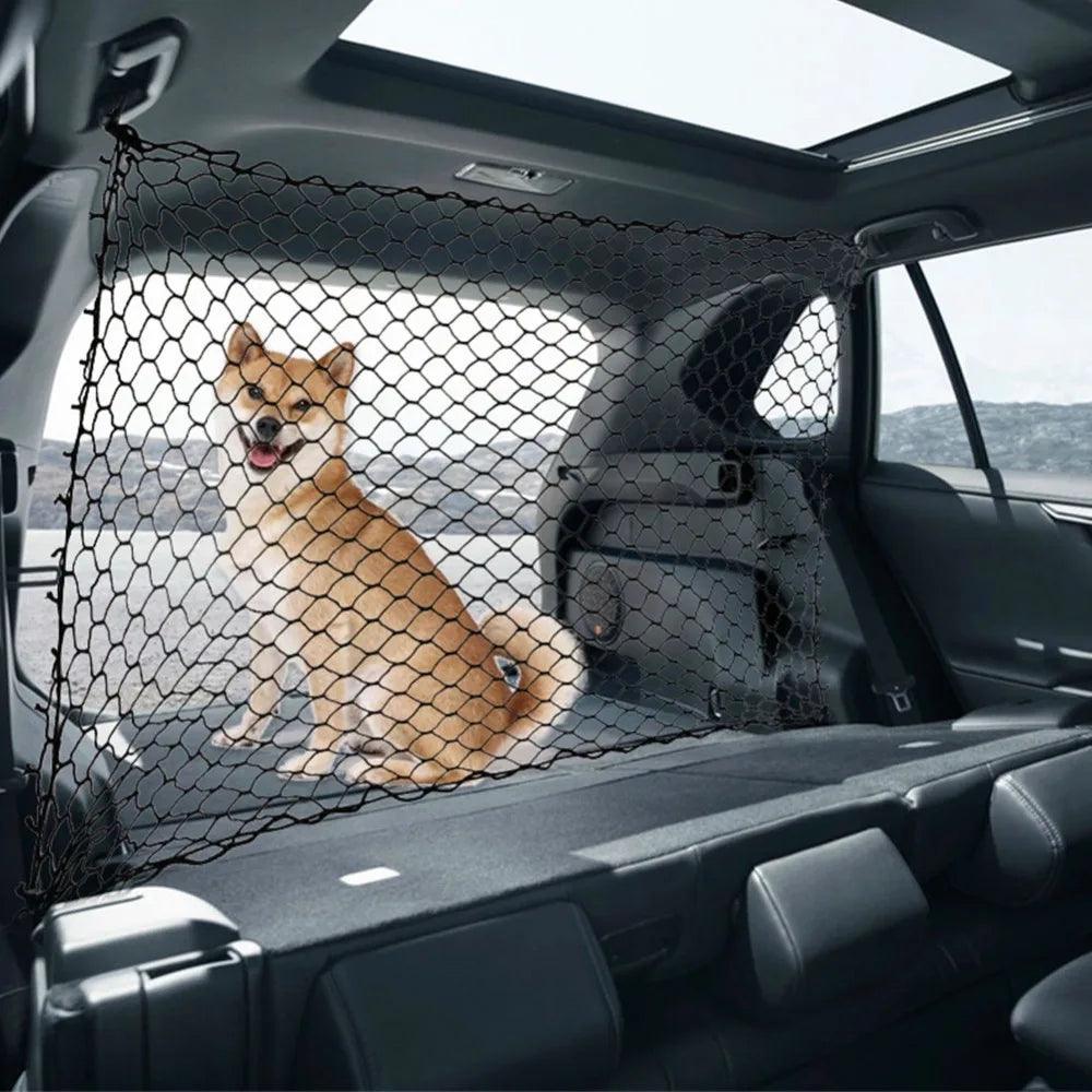 Car Trunk Fence Pet Dog Isolation Protective Net - Sturdy &amp; Durable for Any Vehicle - Paws &amp; Purrfections