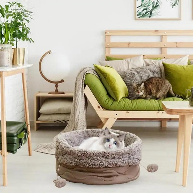 Cat Lounger Cushion - Paws &amp; Purrfections