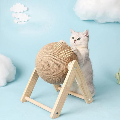 Cat Scratching Ball - Paws &amp; Purrfections