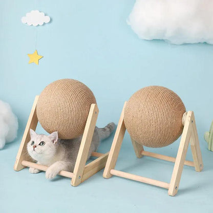 Cat Scratching Ball - Paws &amp; Purrfections