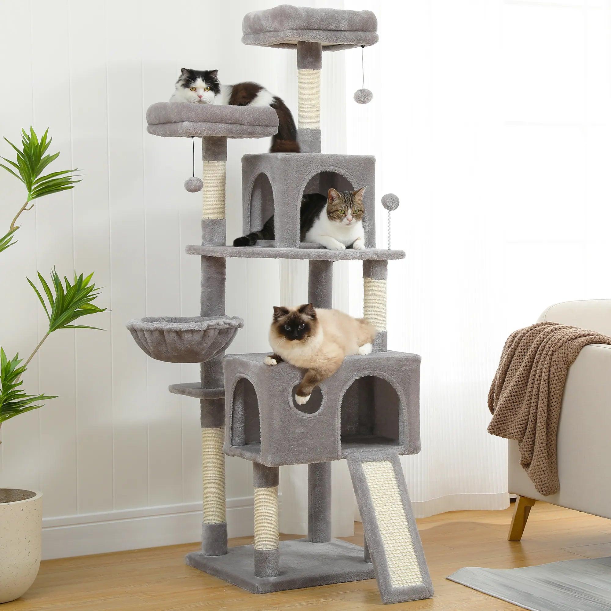 Cat Tree House - Paws &amp; Purrfections