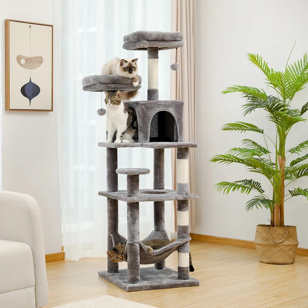 Cat Tree House - Paws &amp; Purrfections