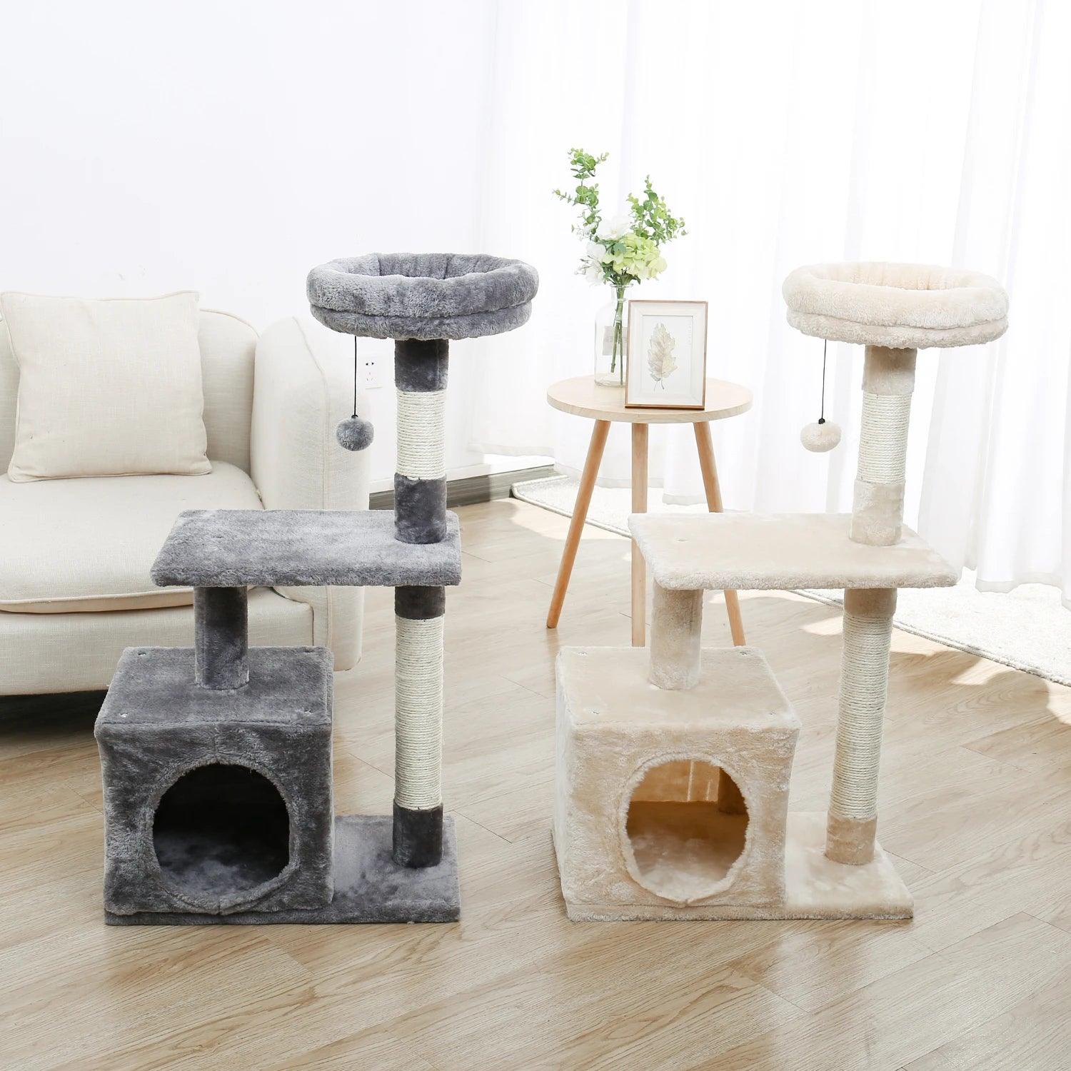 Cat Tree House - Paws &amp; Purrfections