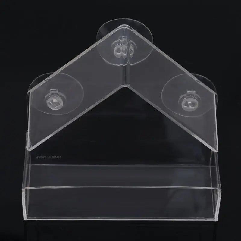 Clear Glass Window Bird Feeder - Paws &amp; Purrfections