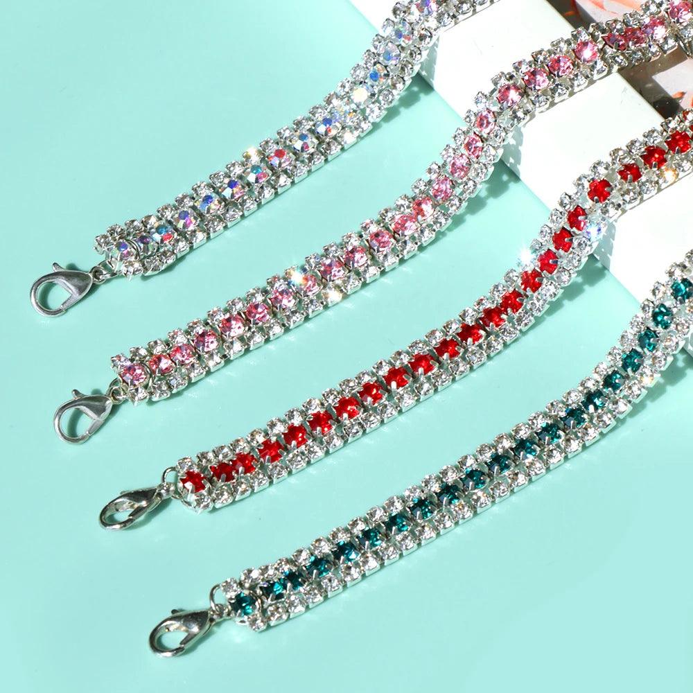 Crystal Pendant Pet Collar - Paws &amp; Purrfections