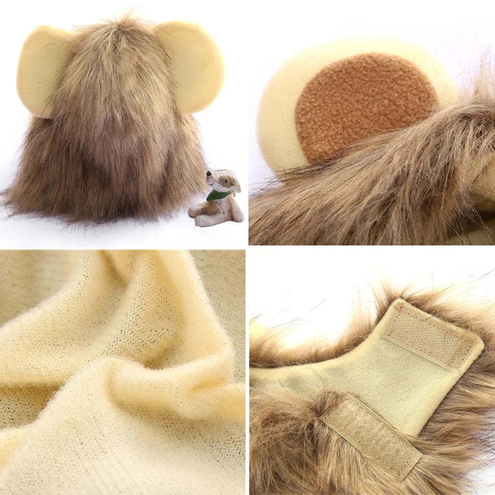 Cute Lion Mane Cat Costume - Paws &amp; Purrfections