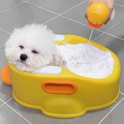 Portable Dog Bath Tub, PP Material, Easy to Hang, Suitable for Small to Medium Dogs, Professional Dog Shower and Bathing Equipment