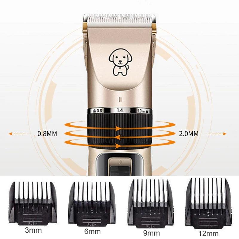 Dog Clipper Dog Hair Clippers Grooming (Pet/Cat/Dog/Rabbit) Haircut Trimmer Shaver Set Pets Cordless Rechargeable Professional - Paws &amp; Purrfections