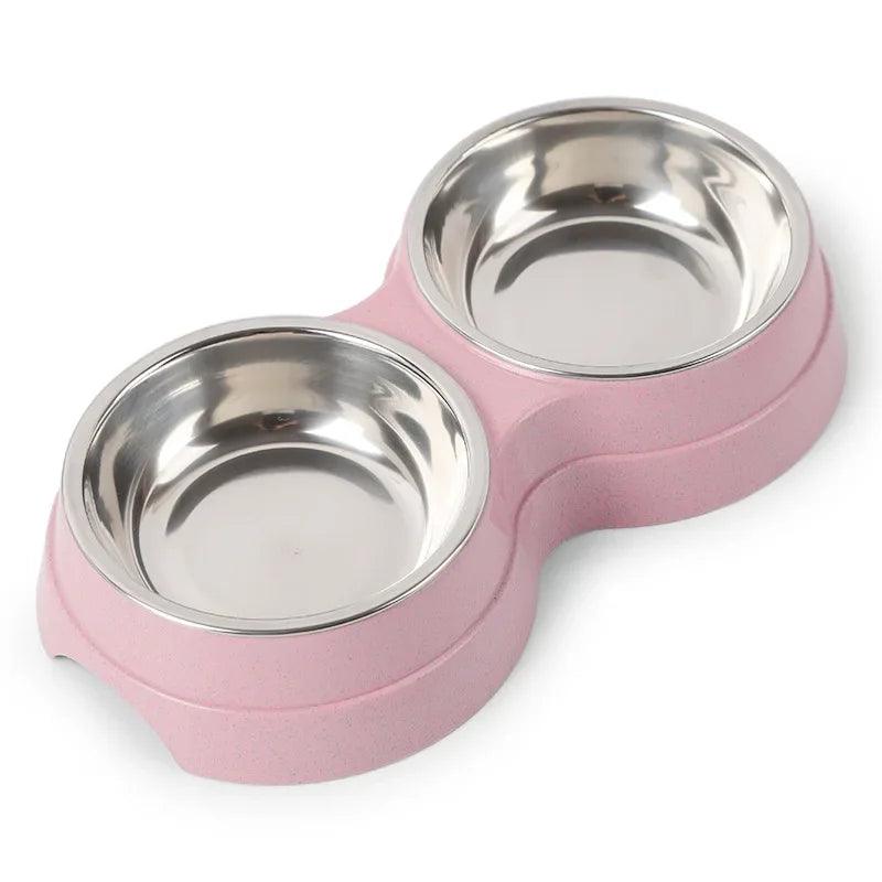 Double Pet Bowls - Paws &amp; Purrfections