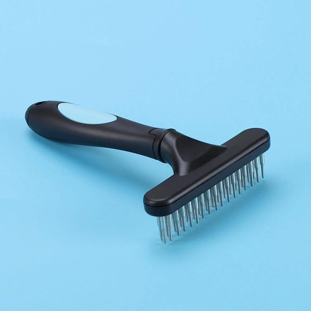 Double Row Deshedding Brush - Paws &amp; Purrfections