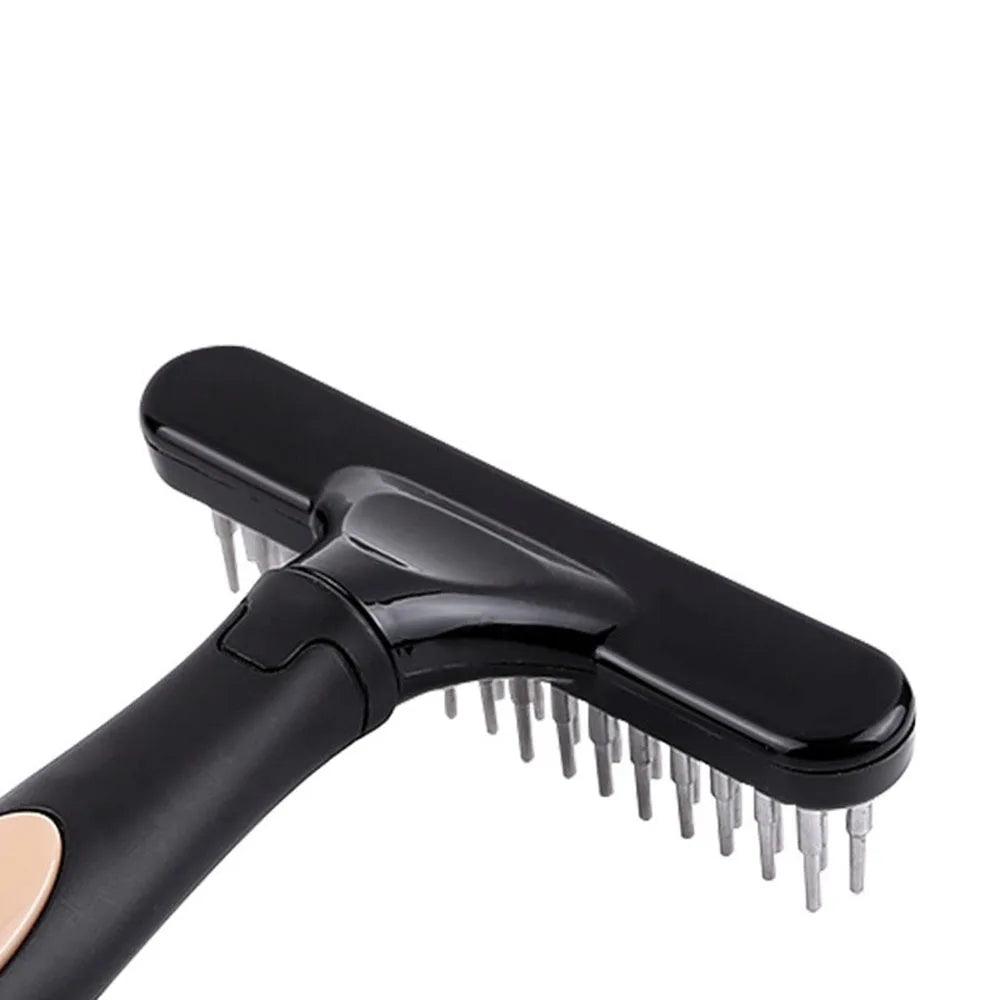 Double Row Deshedding Brush - Paws &amp; Purrfections