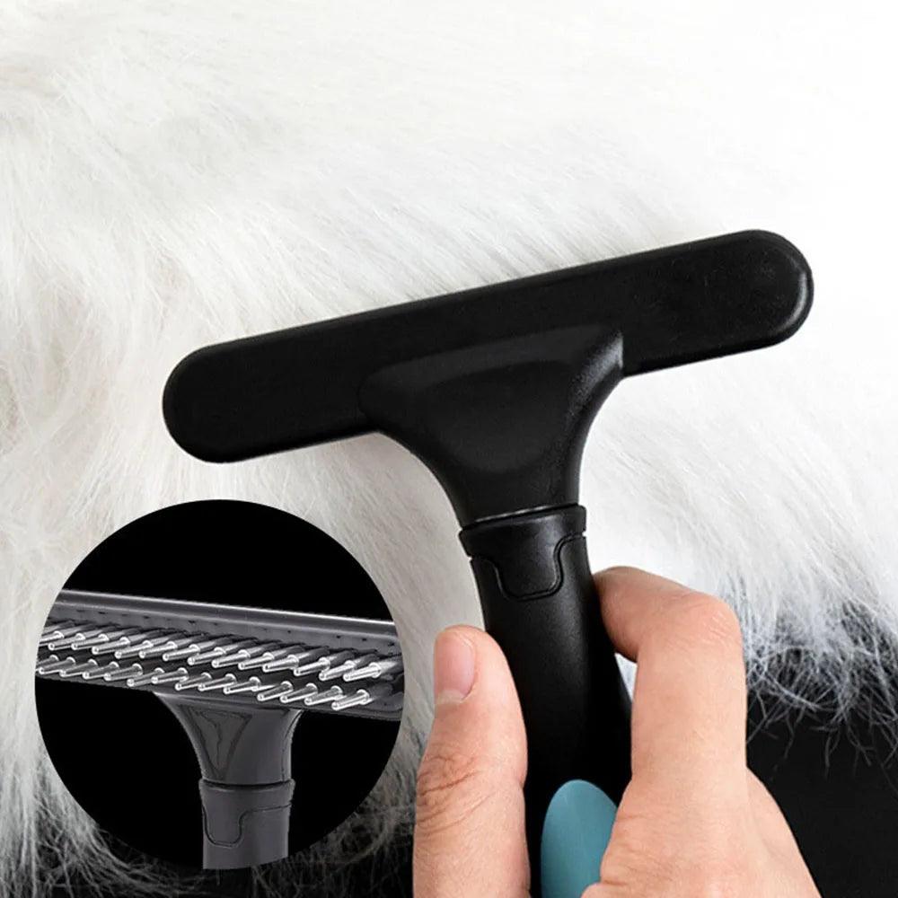 Double Row Deshedding Brush - Paws &amp; Purrfections