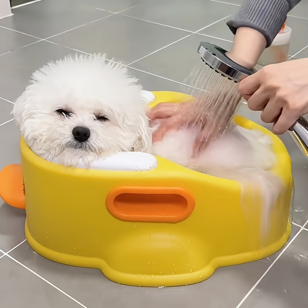 Portable Dog Bath Tub, PP Material, Easy to Hang, Suitable for Small to Medium Dogs, Professional Dog Shower and Bathing Equipment