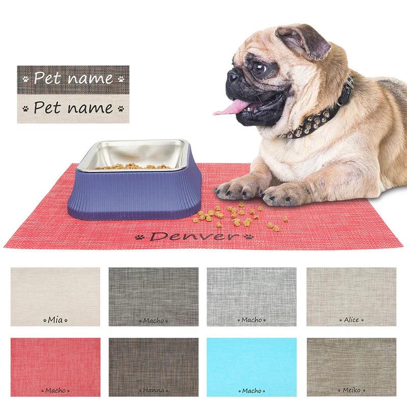 Easy To Clean Pet Feeding Mat - Paws &amp; Purrfections