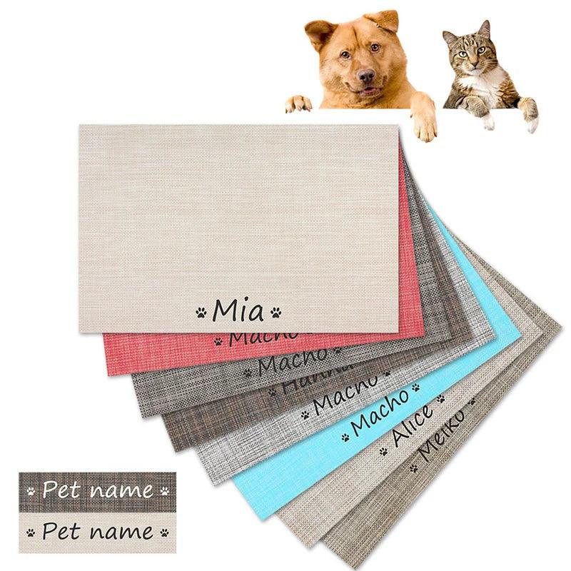 Easy To Clean Pet Feeding Mat - Paws &amp; Purrfections