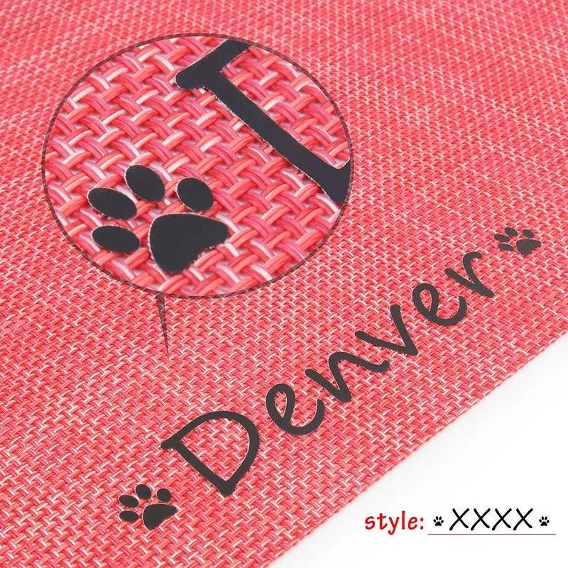 Easy To Clean Pet Feeding Mat - Paws &amp; Purrfections