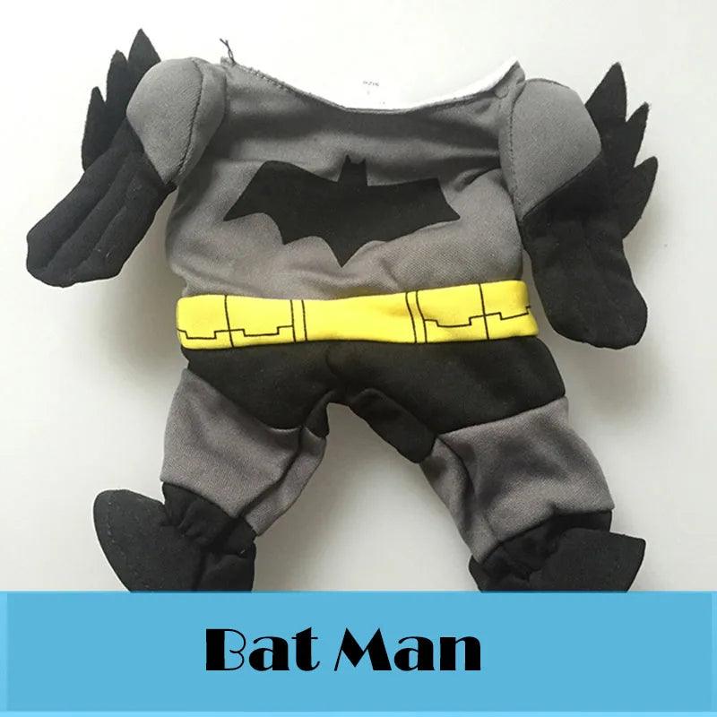 Fashion Cute Pets Sets Transfiguration Clothes Super Hero Cosplay For Dog Cat Easy Wear Soft Comfortable Like A Man Novel Sets - Paws &amp; Purrfections