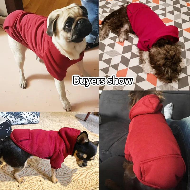 Fashion Pet Clothes For Dogs Coat Jackets Cotton Hoodies Dog Clothes Puppy Pet Overalls For Dogs Cat Clothing Pets Outfit S225 - Paws &amp; Purrfections