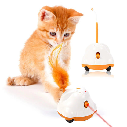 Innovative Automatic Cat Toy - Smart Sensor Interactive Play - Paws &amp; Purrfections