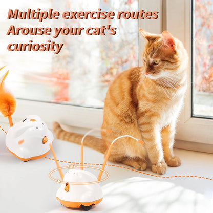 Innovative Automatic Cat Toy - Smart Sensor Interactive Play - Paws &amp; Purrfections