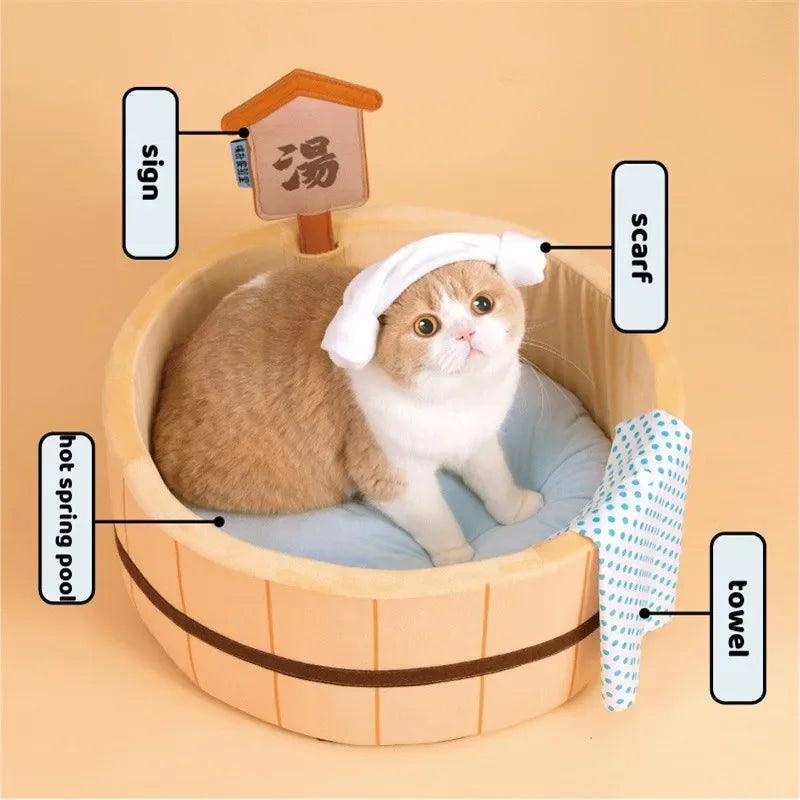 Japanese Cat Bed - Paws &amp; Purrfections