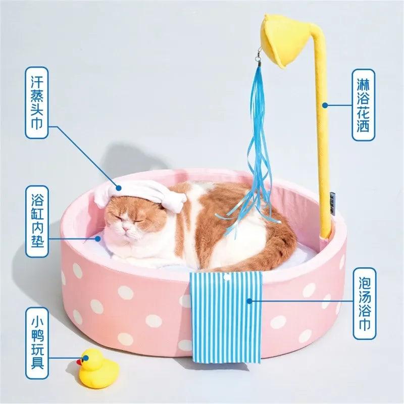 Japanese Cat Bed - Paws &amp; Purrfections