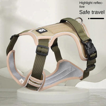 No Pull &amp; No Choke Reflective Dog Harness with Sturdy Handle - Comfortable and Secure - Paws &amp; Purrfections