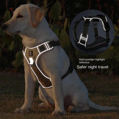 No Pull &amp; No Choke Reflective Dog Harness with Sturdy Handle - Comfortable and Secure - Paws &amp; Purrfections