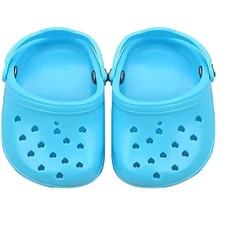 Pair Small Cute 3D Mini Sandal Slipper Plastic Lovely Beach Shoes Croc Hole Pet Shoe dogs accessoires pets puppy pets pet items - Paws &amp; Purrfections