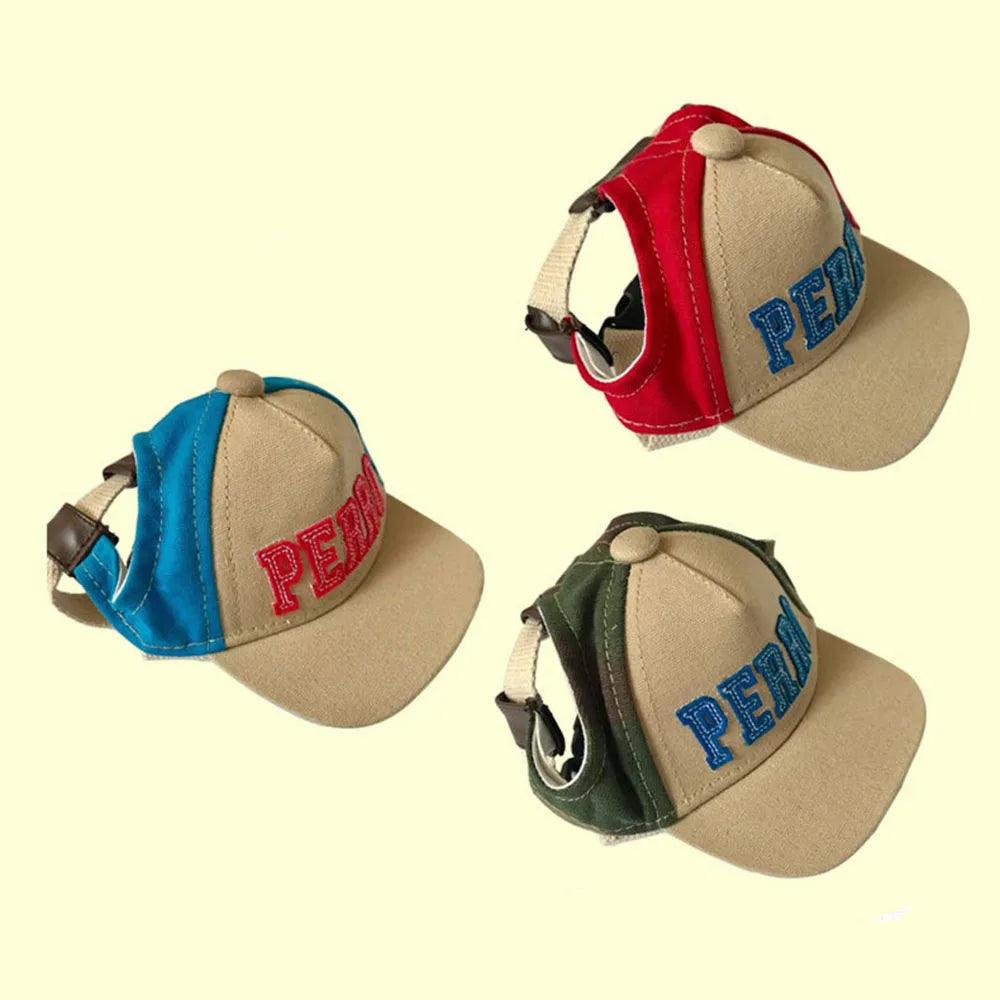 Pet Dog Caps Small Puppy Sport Letter Cap for Dogs Baseball Visor Hat Summer Outdoor Pets Accessories Chihuahua Sun Bonnet Cap - Paws &amp; Purrfections