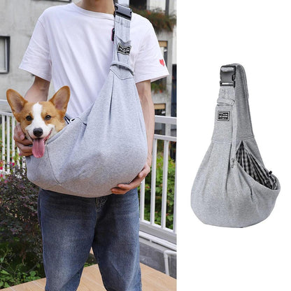 Pet Dog Carrier Bag Outdoor Travel Puppy Shoulder Bags Dogs Single Comfort Sling Handbag Tote Pouch Kitten Corgi Transport Pets - Paws &amp; Purrfections