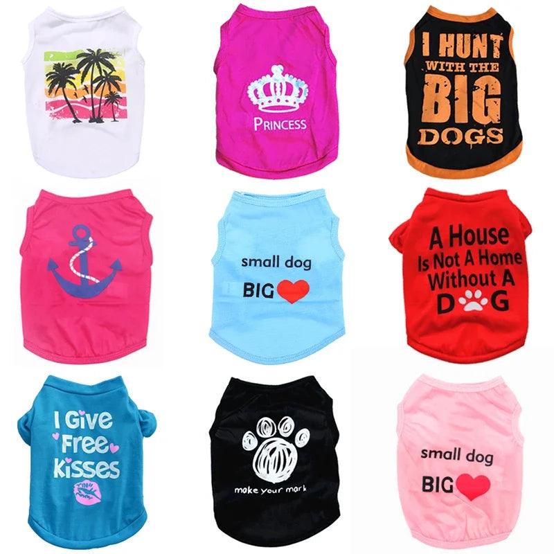 Pet Dog Clothes Summer Puppy Pet Clothing For Dog Vest Shirt Winter Warm Dogs Pets Clothing Chihuahua Yorkshire Clothes For Dogs - Paws &amp; Purrfections