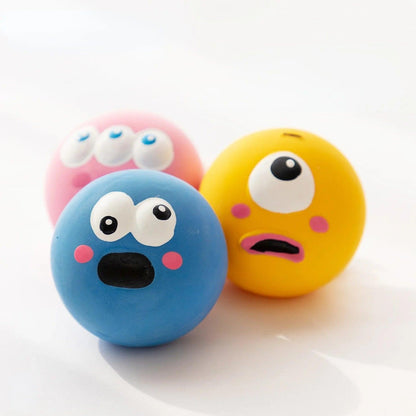 Pet Dog Toy Interactive Rubber Balls Pets Dog Cat Puppy ElasticityTeeth Ball Puppy Chew Toys Tooth Cleaning Balls Toys for Dogs - Paws &amp; Purrfections