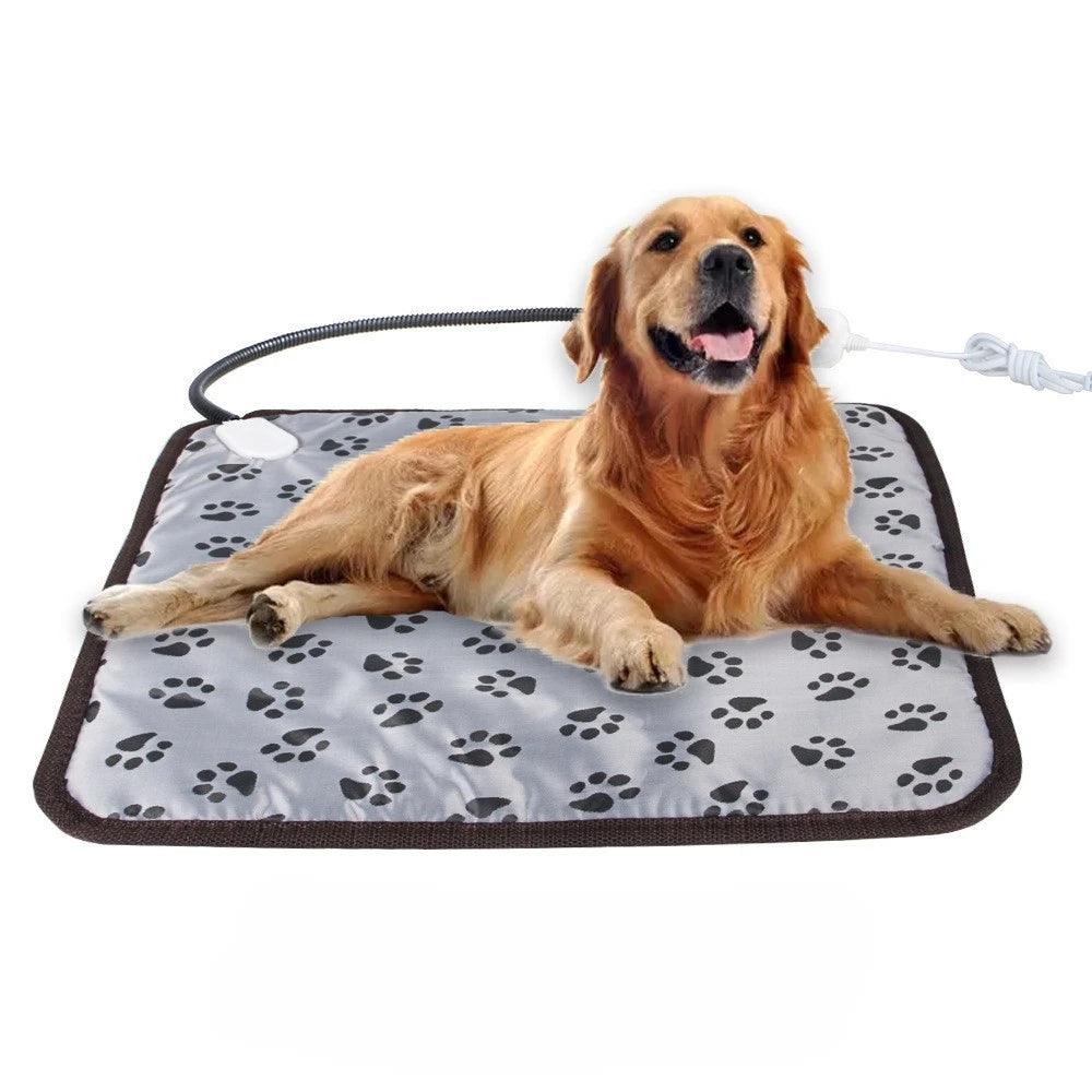 Pet Electric Blanket Winter Warming Pad Cat Dog Heated Nest Waterproof Warmer Power-Off Protection Bite-Resistant Mat Bed - Paws &amp; Purrfections