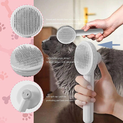 Pet Grooming Brush - Paws &amp; Purrfections