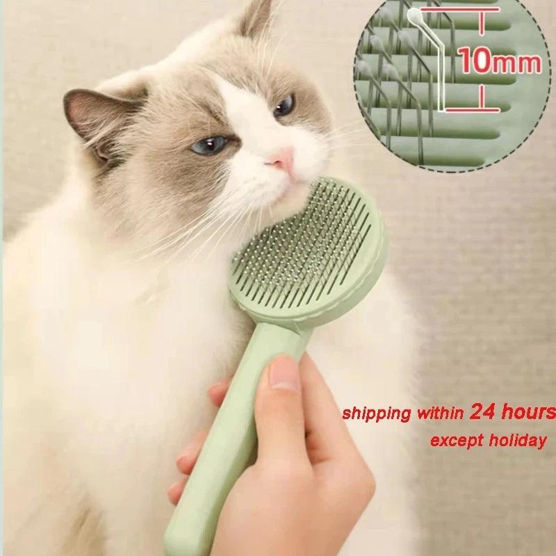 Pet Grooming Brush - Paws &amp; Purrfections