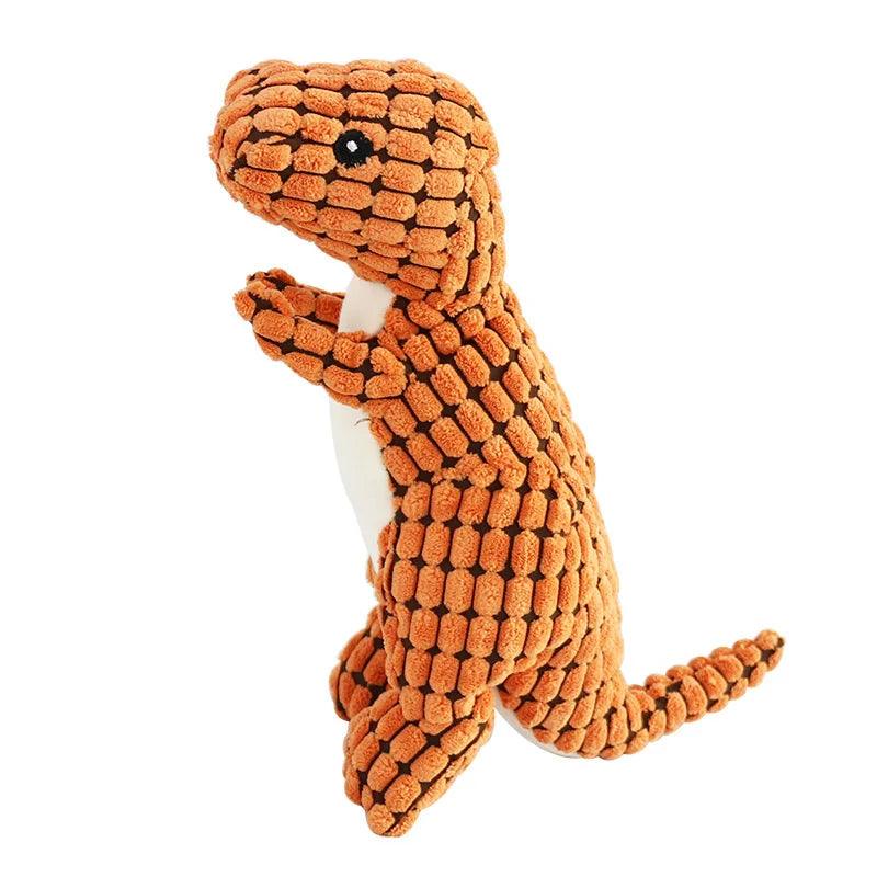 Pets Dog Chew Stuffed Funny Dinosaur Shape Cats Corn Wool Vocal Toy Apply To Training Exercise Simulation Animal Chihuahua Toys - Paws &amp; Purrfections