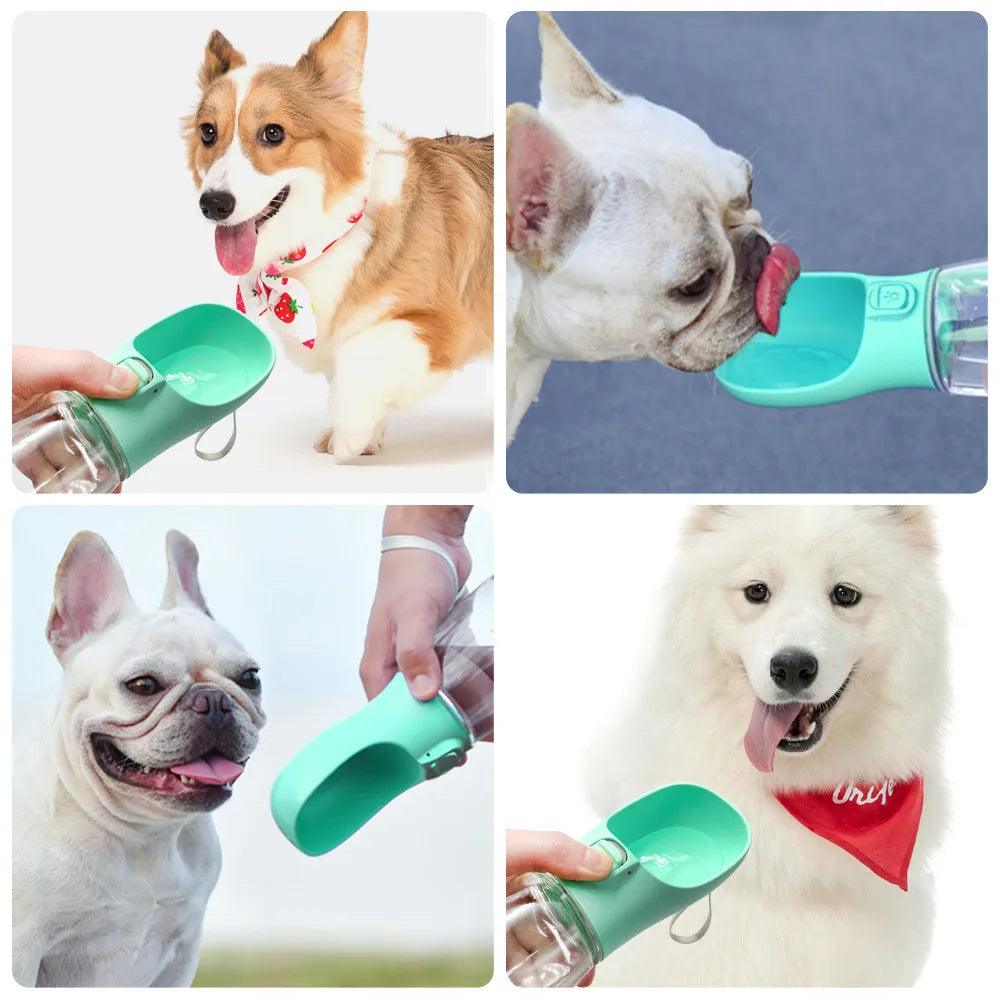 Portable Dog Water Bottle Food and Water Container For Dog Pets Feeder Bowl Outdoor Travel Drinking Bowls Water Dispenser - Paws &amp; Purrfections