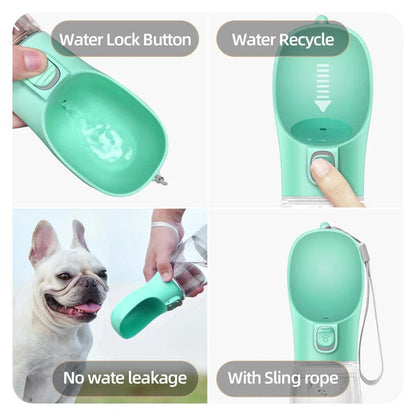 PupQuench Portable Water Bottle - 25% OFF - Paws &amp; Purrfections