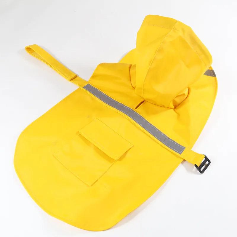 Reflective Waterproof Rain Coat with Zipper - Paws &amp; Purrfections