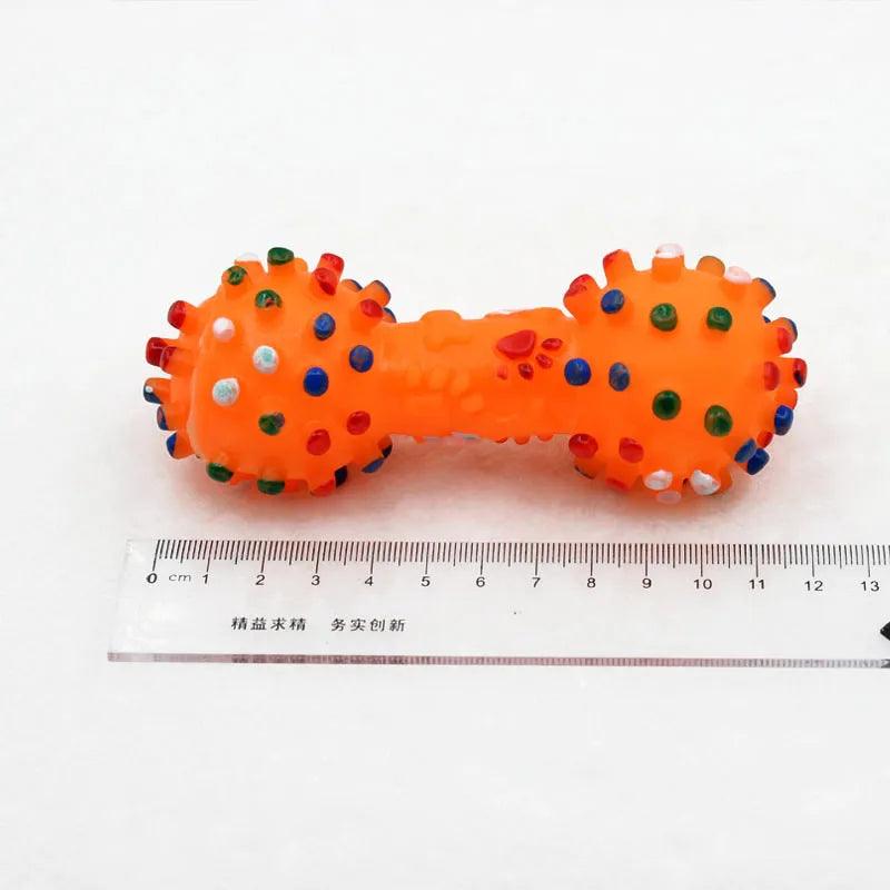 Rubber Chewing Toy with Squeaky Sound - Paws &amp; Purrfections