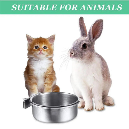 Stainless Steel Feeding Bowl - Paws &amp; Purrfections