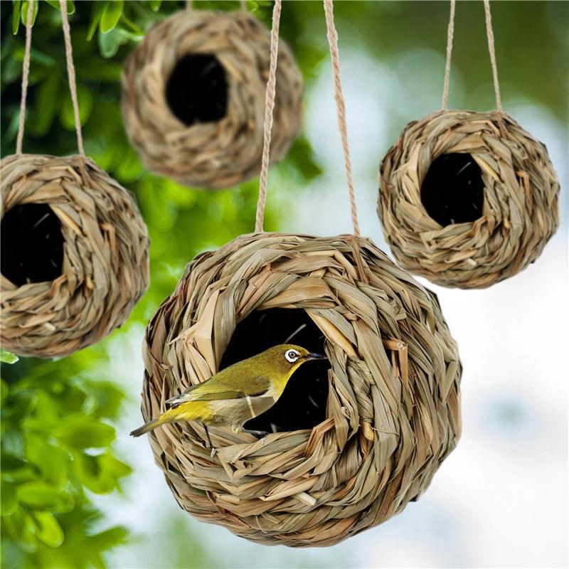 Straw Bird Nest - Paws &amp; Purrfections