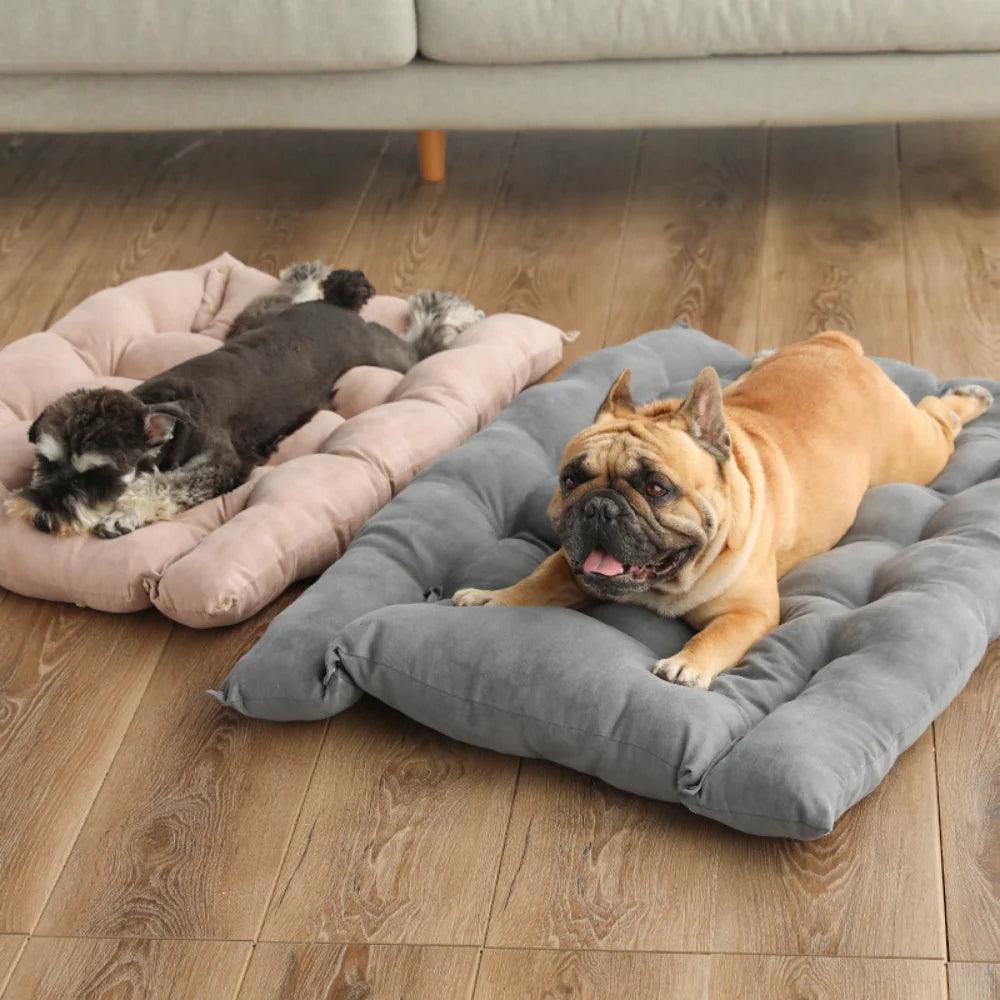 Ultimate Comfort 3-in-1 Cotton Kennel Dog Bed - Paws &amp; Purrfections