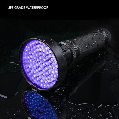 UV Flashlight 21/51/100 LED UV Light 395nm UV Flashlights Ultraviolet Torch Black Light Detector for Dry Pets Urine Stains Bug - Paws &amp; Purrfections